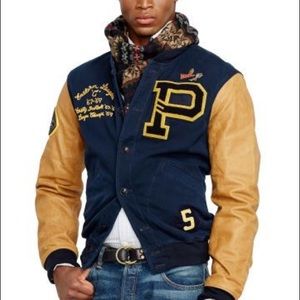 Polo Ralph Lauren Vintage Davidson Varsity Jacket